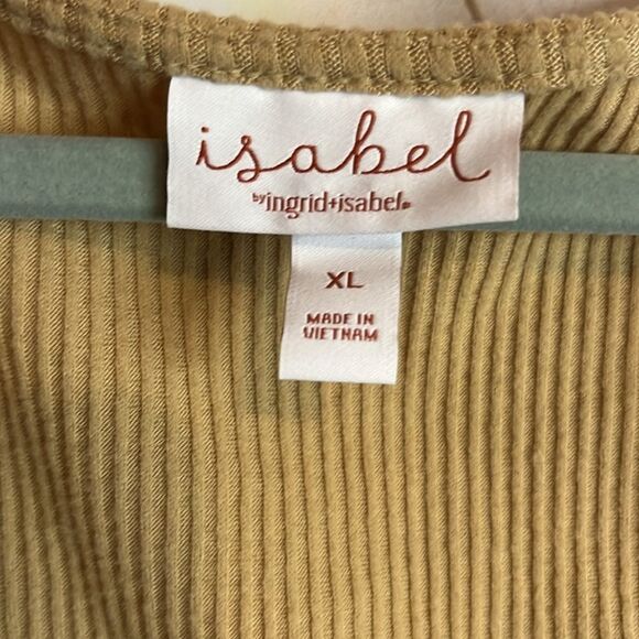 Isabel maternity ribbed super soft and stretchy top size XL NWT - Picture 6 of 8